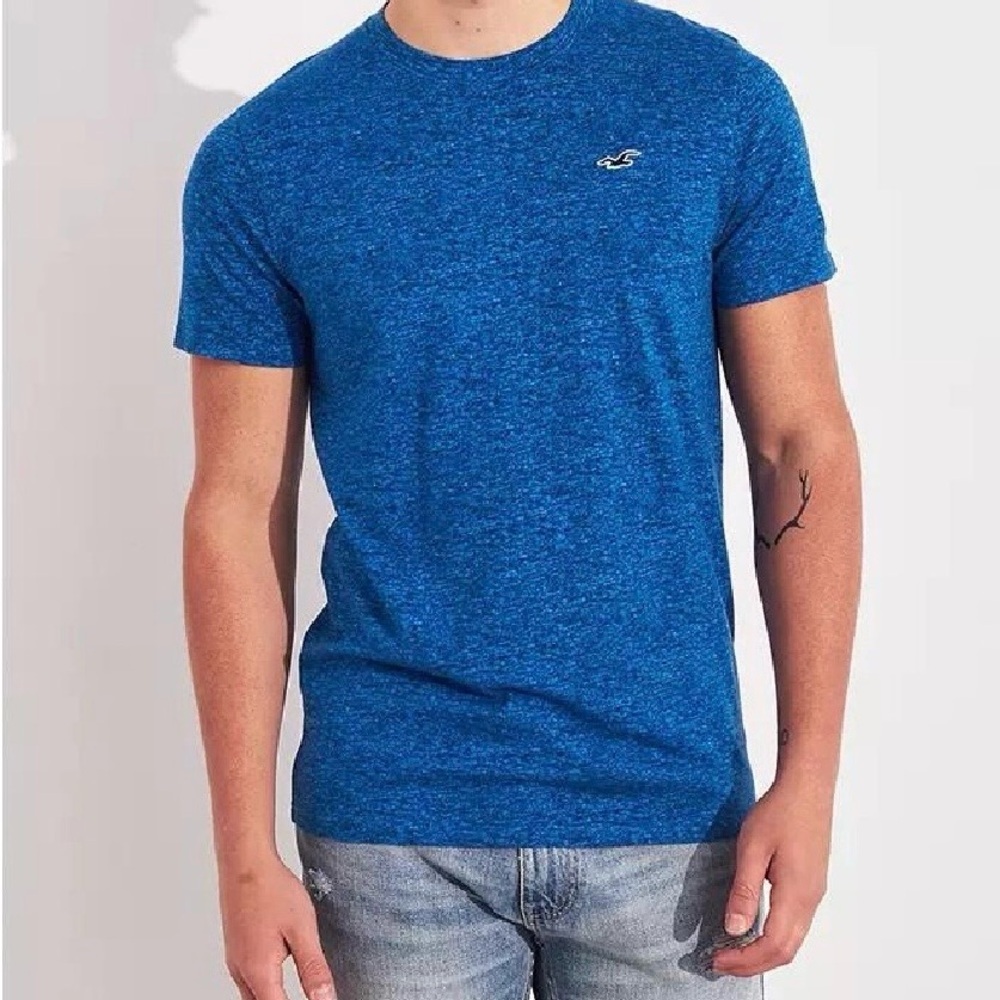 Hollister Vibrant Blue Short Sleeve Tee